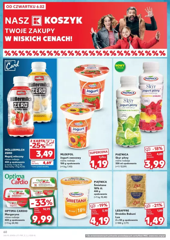 Kaufland - gazetka promocyjna Oferta Kaufland  do środy 12.02 - strona 60