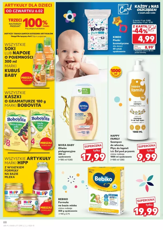 Kaufland - gazetka promocyjna Oferta Kaufland  do środy 12.02 - strona 88