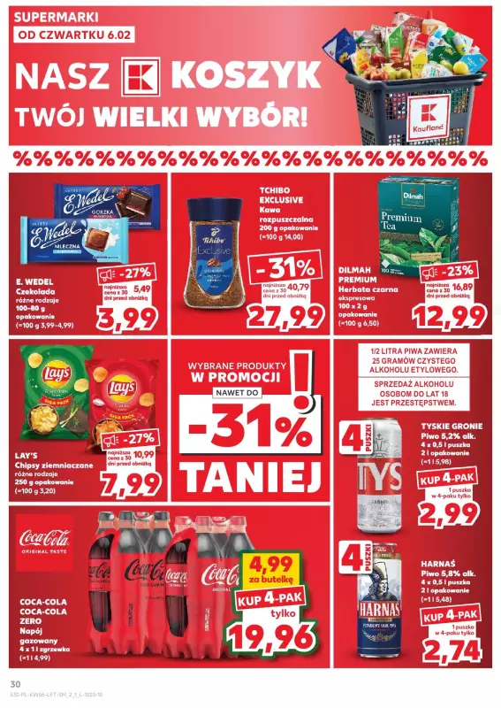 Kaufland - gazetka promocyjna Oferta Kaufland  do środy 12.02 - strona 30