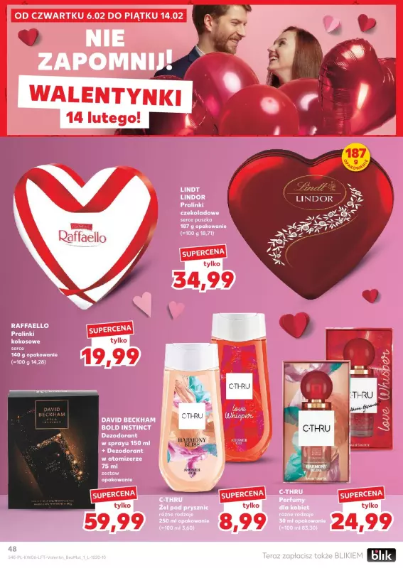 Kaufland - gazetka promocyjna Oferta Kaufland  do środy 12.02 - strona 48