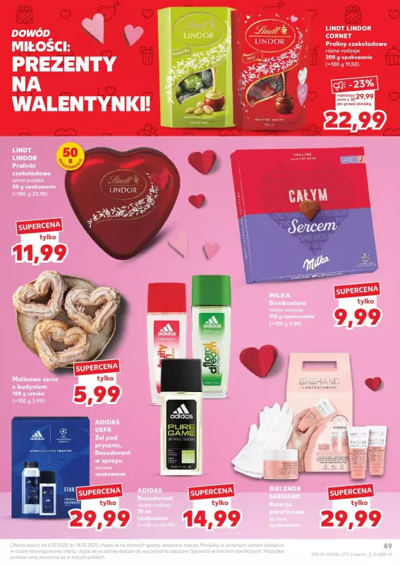 Kaufland - gazetka promocyjna Oferta Kaufland  do środy 12.02 - strona 49