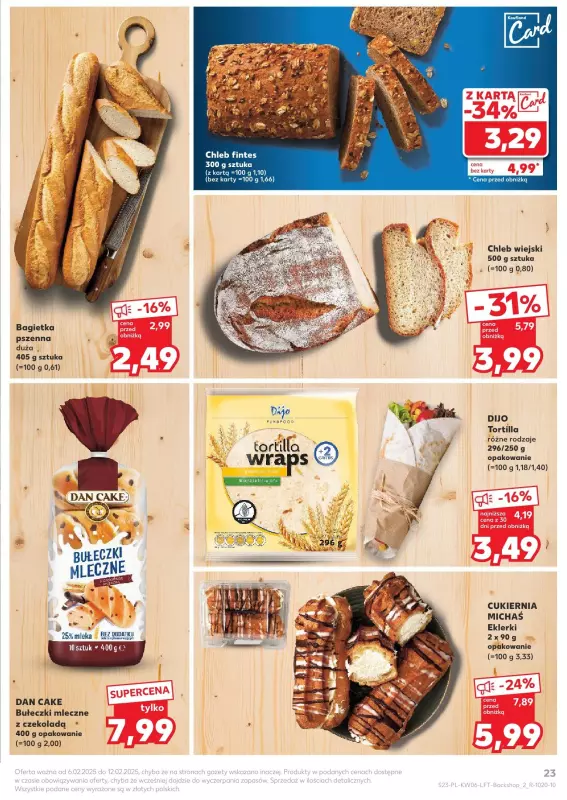 Kaufland - gazetka promocyjna Oferta Kaufland  do środy 12.02 - strona 23