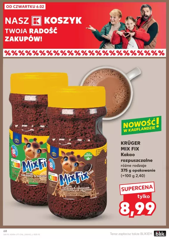 Kaufland - gazetka promocyjna Oferta Kaufland  do środy 12.02 - strona 68