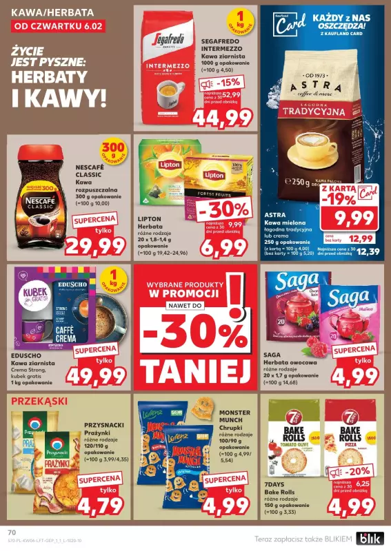 Kaufland - gazetka promocyjna Oferta Kaufland  do środy 12.02 - strona 70