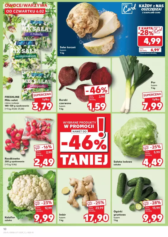 Kaufland - gazetka promocyjna Oferta Kaufland  do środy 12.02 - strona 10