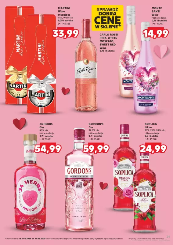 Kaufland - gazetka promocyjna Barek Kauflandu  do środy 19.02 - strona 21