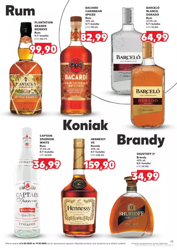 Kaufland - gazetka promocyjna Barek Kauflandu  do środy 19.02 - strona 19