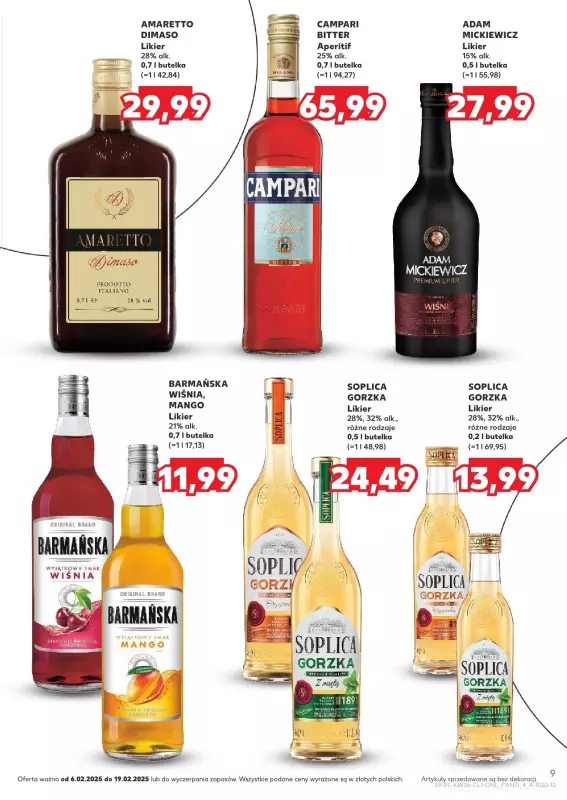 Kaufland - gazetka promocyjna Barek Kauflandu  do środy 19.02 - strona 9