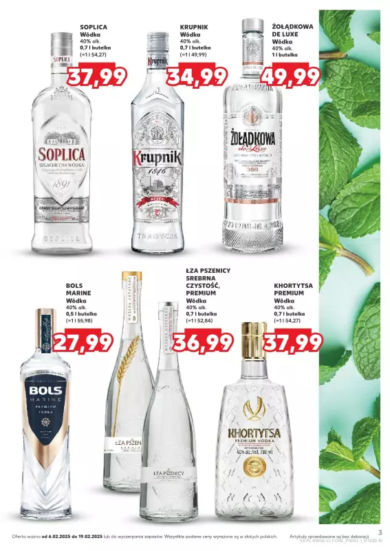 Kaufland - gazetka promocyjna Barek Kauflandu  do środy 19.02 - strona 3