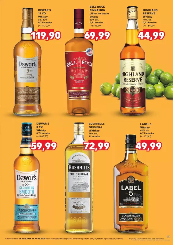 Kaufland - gazetka promocyjna Barek Kauflandu  do środy 19.02 - strona 13