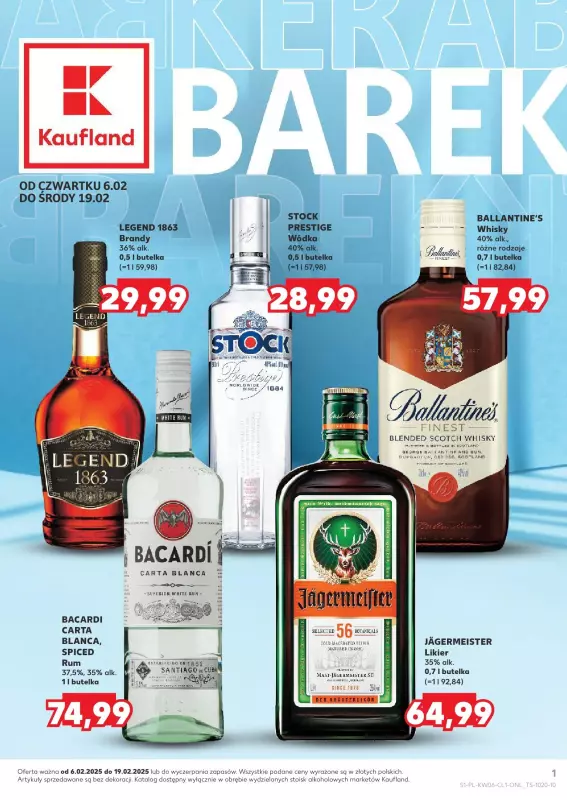 Kaufland - gazetka promocyjna Barek Kauflandu  do środy 19.02