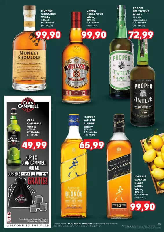 Kaufland - gazetka promocyjna Barek Kauflandu  do środy 19.02 - strona 15