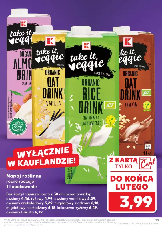 Kaufland - gazetka promocyjna Oferta Kaufland od czwartku 06.02 do środy 12.02 - strona 33