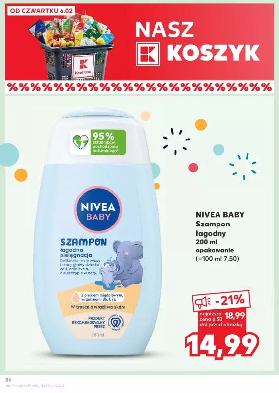 Kaufland - gazetka promocyjna Oferta Kaufland od czwartku 06.02 do środy 12.02 - strona 86