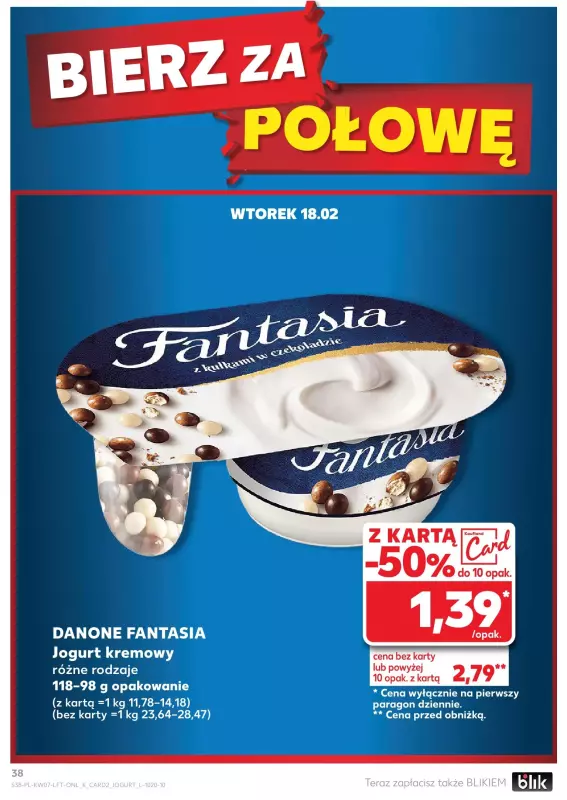 Kaufland - gazetka promocyjna Oferta Kaufland  do środy 19.02 - strona 38