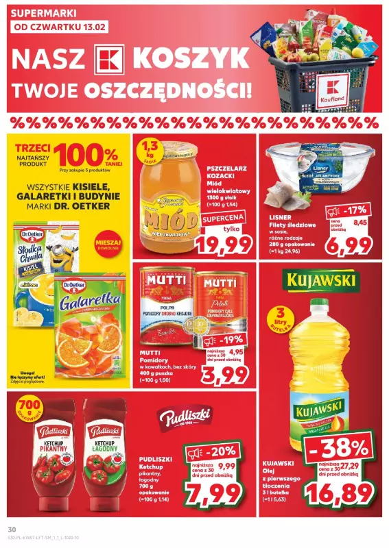 Kaufland - gazetka promocyjna Oferta Kaufland  do środy 19.02 - strona 30