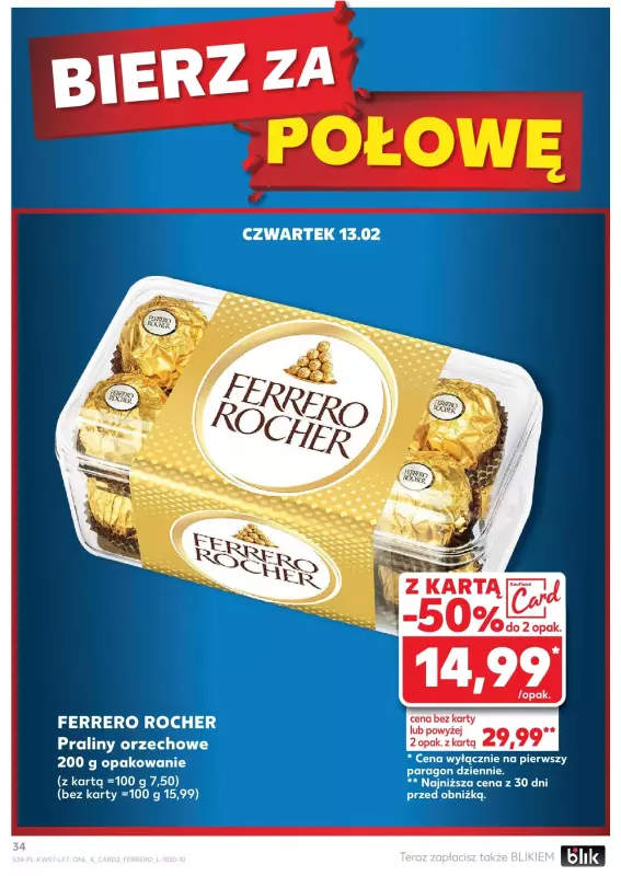 Kaufland - gazetka promocyjna Oferta Kaufland  do środy 19.02 - strona 34