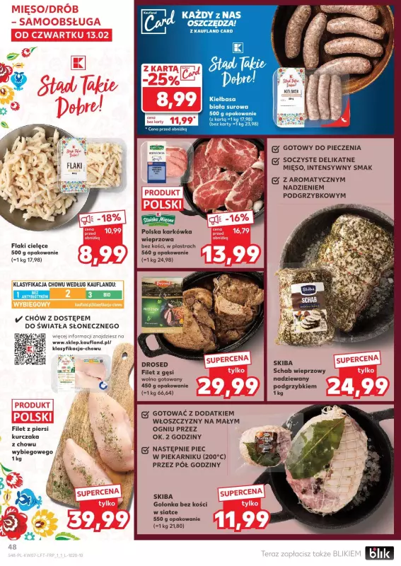 Kaufland - gazetka promocyjna Oferta Kaufland  do środy 19.02 - strona 48