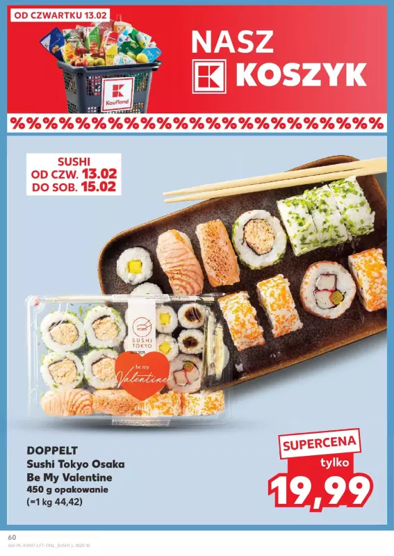 Kaufland - gazetka promocyjna Oferta Kaufland  do środy 19.02 - strona 60