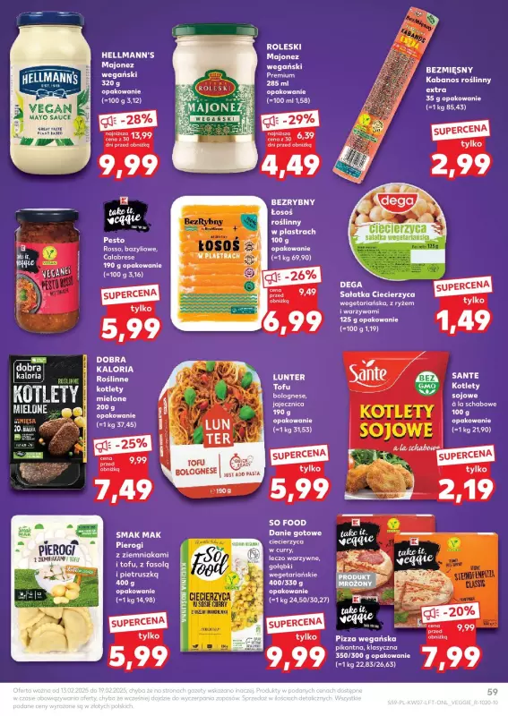 Kaufland - gazetka promocyjna Oferta Kaufland  do środy 19.02 - strona 59