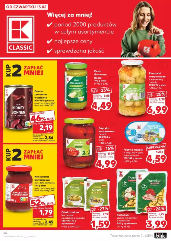 Kaufland - gazetka promocyjna Oferta Kaufland  do środy 19.02 - strona 66