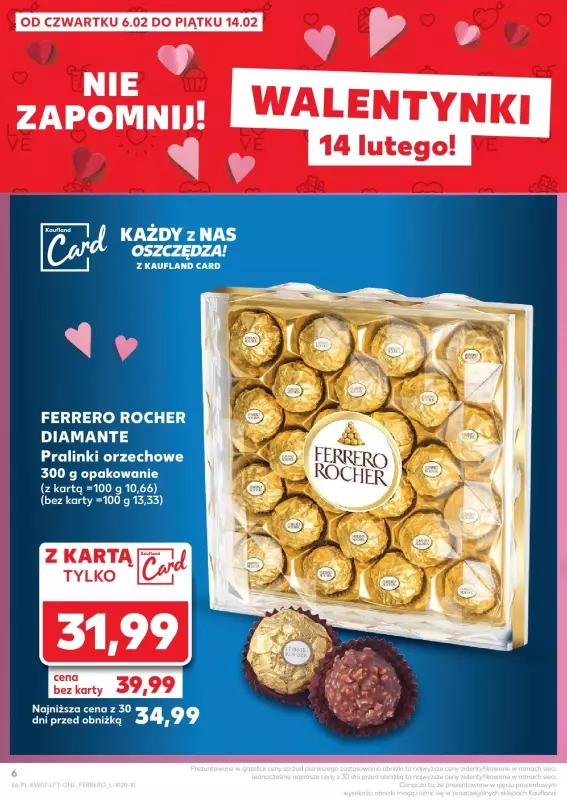 Kaufland - gazetka promocyjna Oferta Kaufland  do środy 19.02 - strona 6