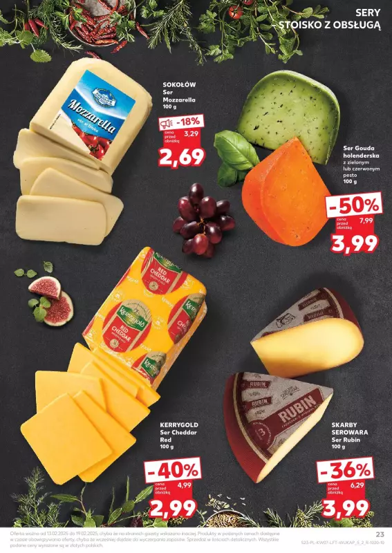 Kaufland - gazetka promocyjna Oferta Kaufland  do środy 19.02 - strona 23