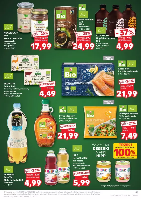 Kaufland - gazetka promocyjna Oferta Kaufland  do środy 19.02 - strona 57