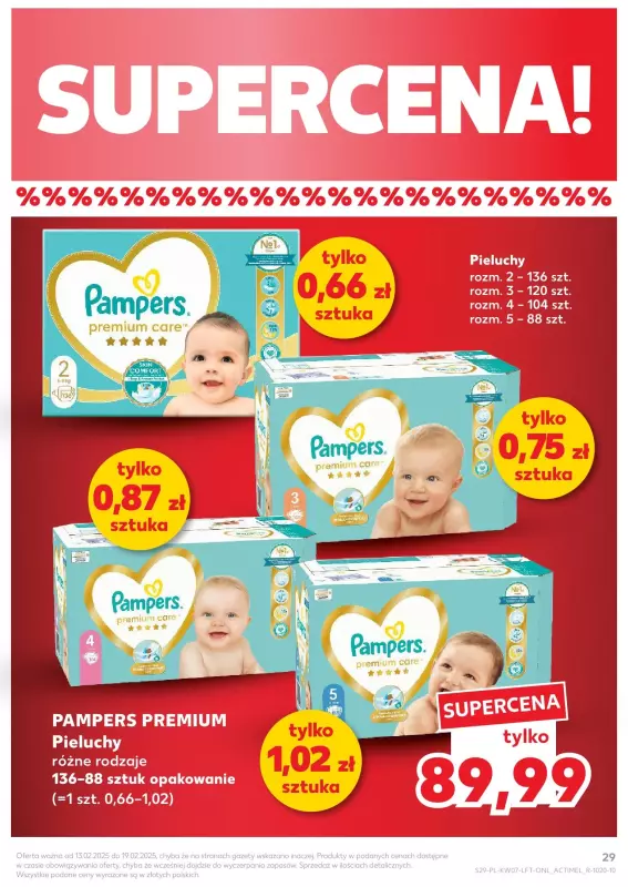 Kaufland - gazetka promocyjna Oferta Kaufland  do środy 19.02 - strona 29