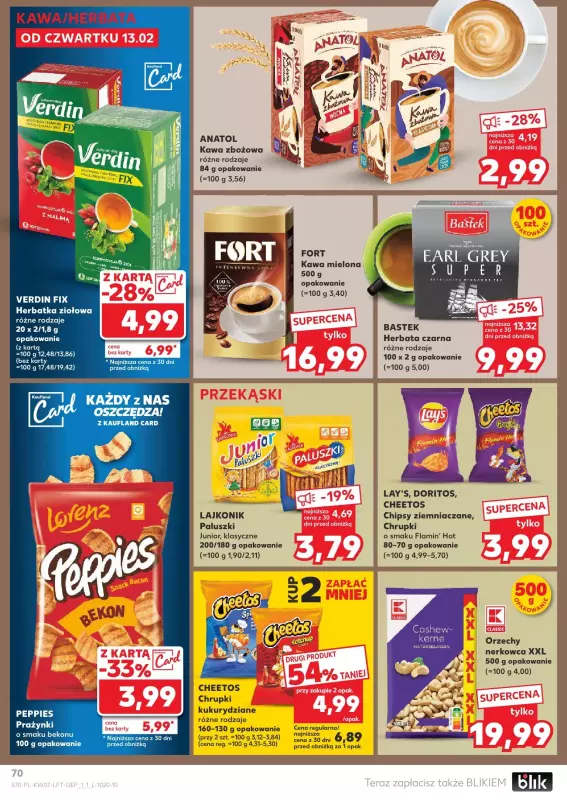 Kaufland - gazetka promocyjna Oferta Kaufland od czwartku 13.02 do środy 19.02 - strona 70