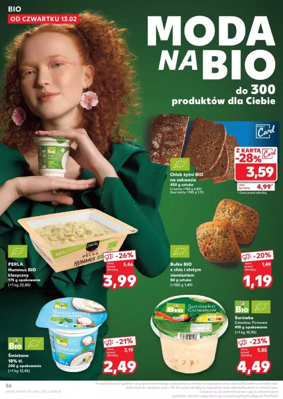 Kaufland - gazetka promocyjna Oferta Kaufland od czwartku 13.02 do środy 19.02 - strona 56