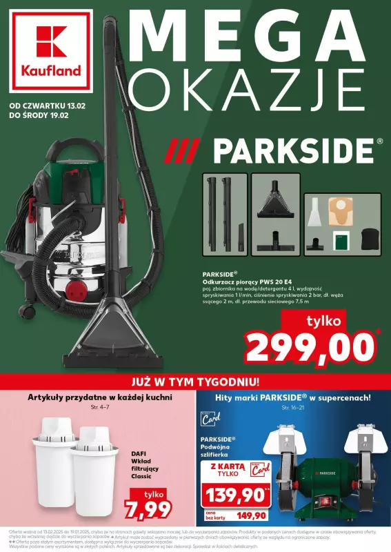 Kaufland - gazetka promocyjna Oferta Kaufland - Non Food od czwartku 13.02 do środy 19.02