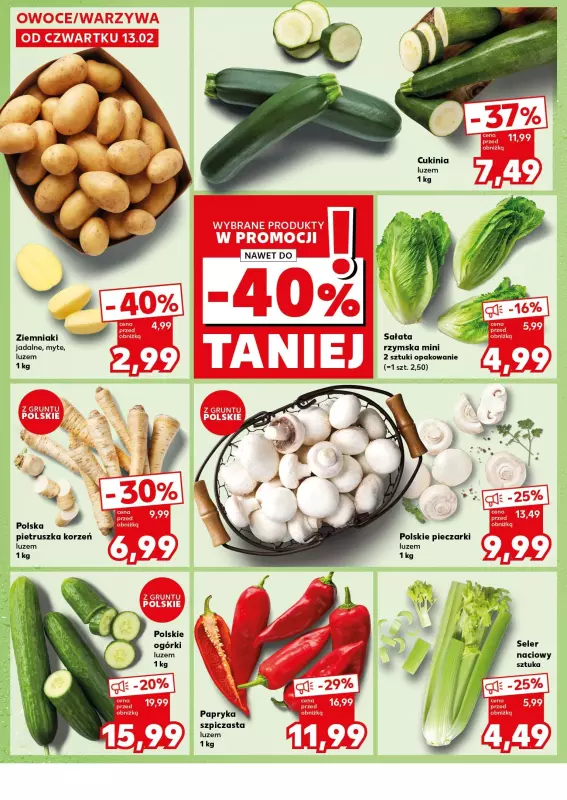 Kaufland - gazetka promocyjna Mocny Start od poniedziałku 17.02 do środy 19.02 - strona 16