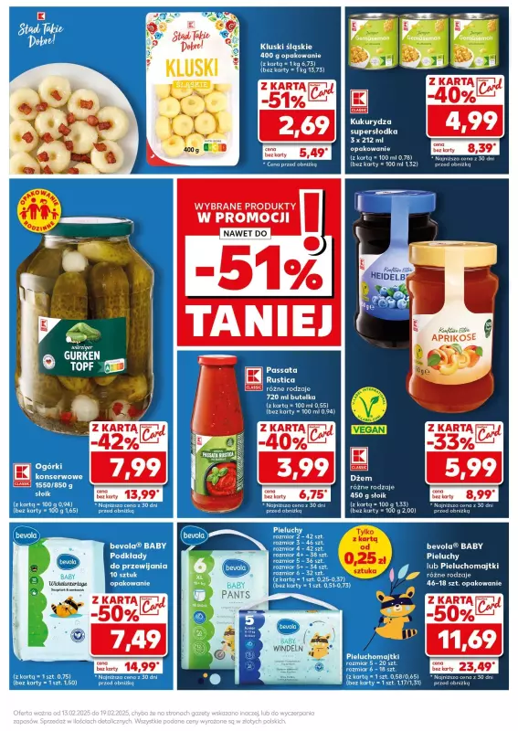 Kaufland - gazetka promocyjna Mocny Start od poniedziałku 17.02 do środy 19.02 - strona 13