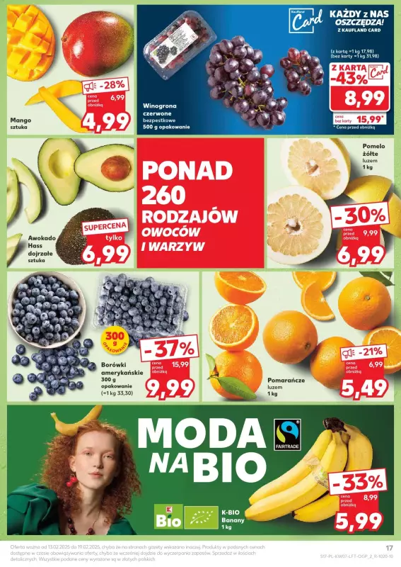 Kaufland - gazetka promocyjna Oferta Kaufland od czwartku 13.02 do środy 19.02 - strona 17