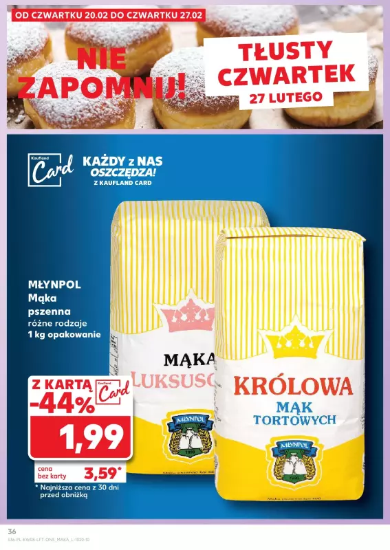 Kaufland - gazetka promocyjna Oferta Kaufland  do środy 26.02 - strona 36