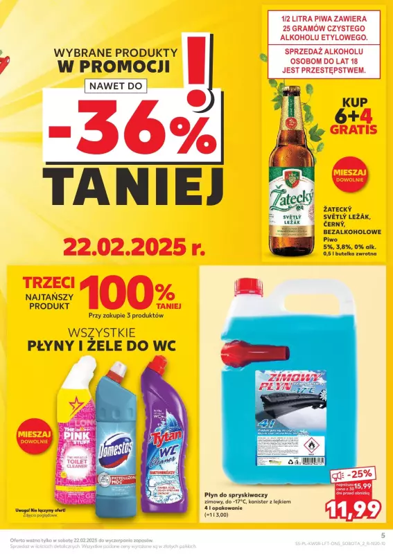 Kaufland - gazetka promocyjna Oferta Kaufland  do środy 26.02 - strona 5