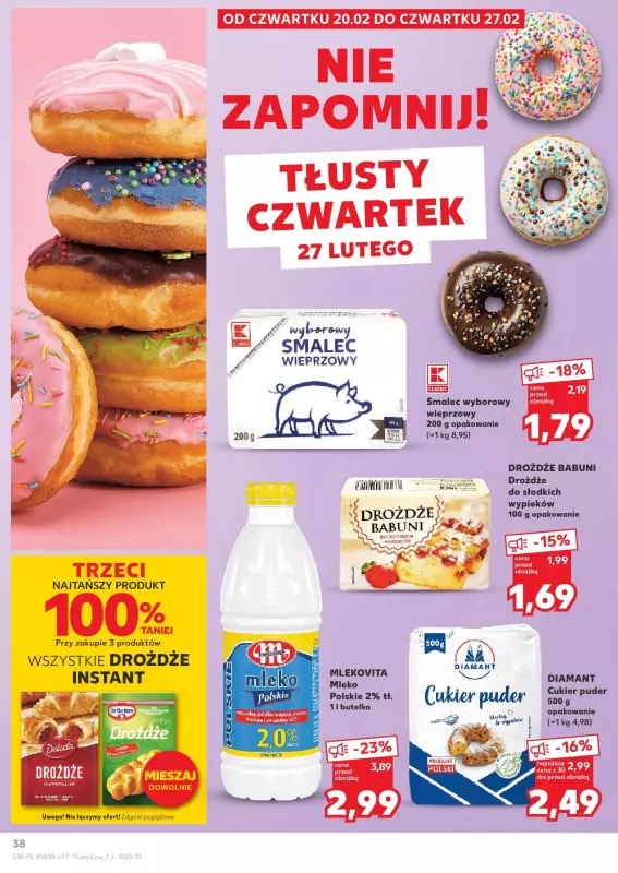 Kaufland - gazetka promocyjna Oferta Kaufland  do środy 26.02 - strona 38