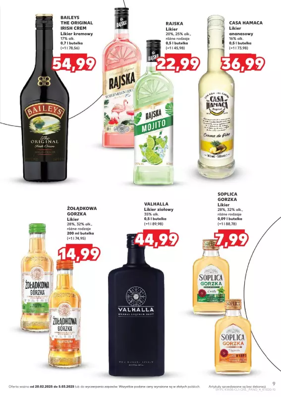 Kaufland - gazetka promocyjna Barek Kauflandu  do środy 05.03 - strona 9