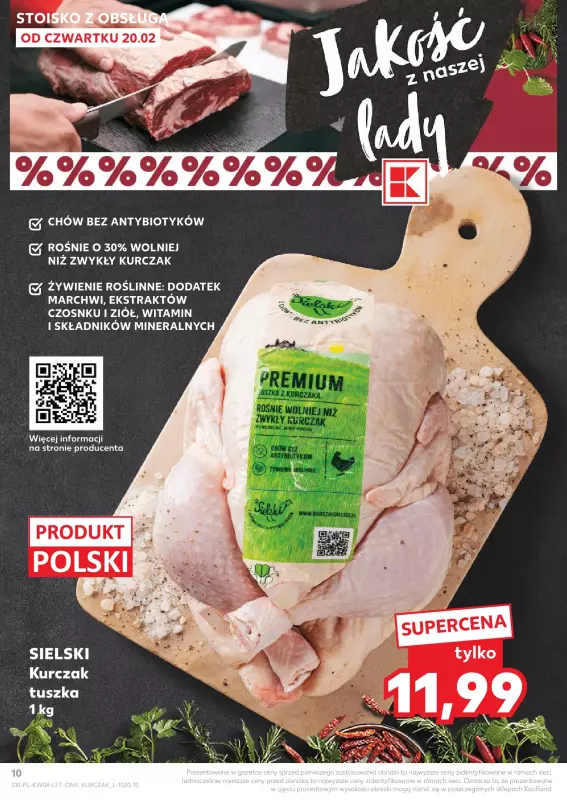 Kaufland - gazetka promocyjna Oferta Kaufland od czwartku 20.02 do środy 26.02 - strona 10