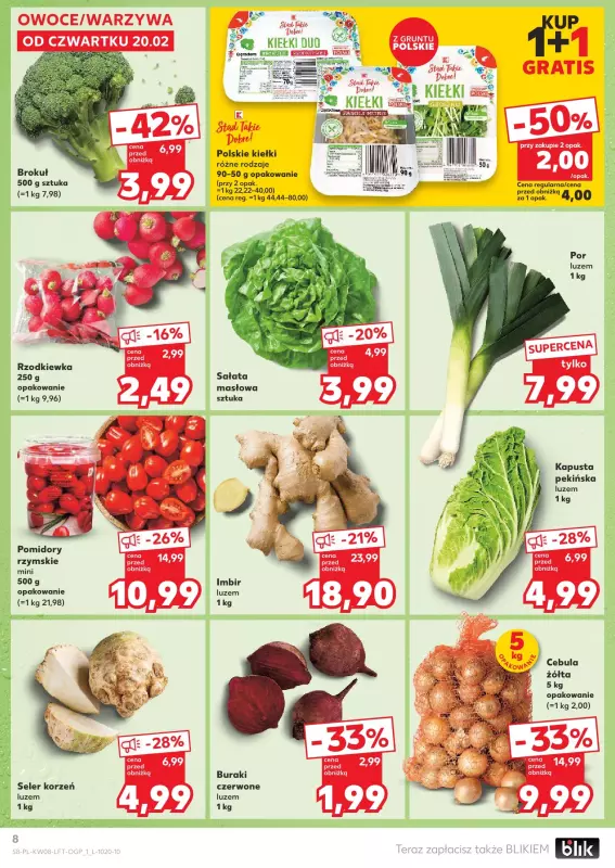 Kaufland - gazetka promocyjna Oferta Kaufland od czwartku 20.02 do środy 26.02 - strona 8