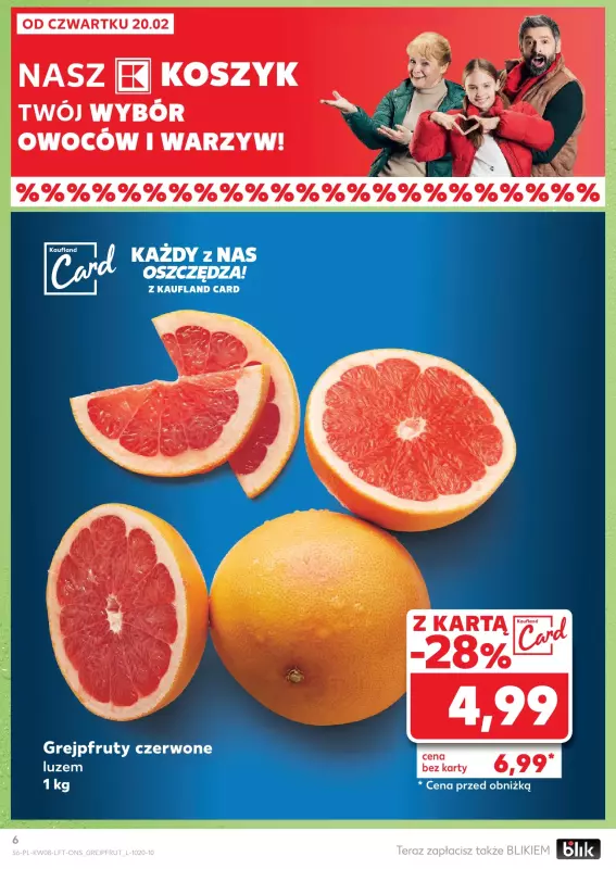 Kaufland - gazetka promocyjna Oferta Kaufland od czwartku 20.02 do środy 26.02 - strona 6