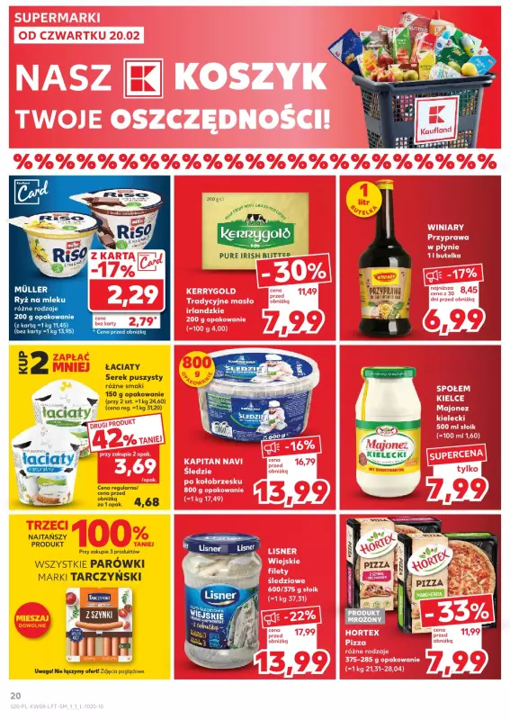 Kaufland - gazetka promocyjna Oferta Kaufland od czwartku 20.02 do środy 26.02 - strona 20