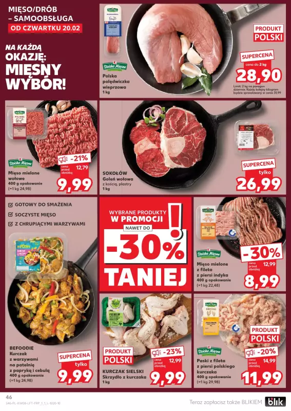 Kaufland - gazetka promocyjna Oferta Kaufland od czwartku 20.02 do środy 26.02 - strona 46