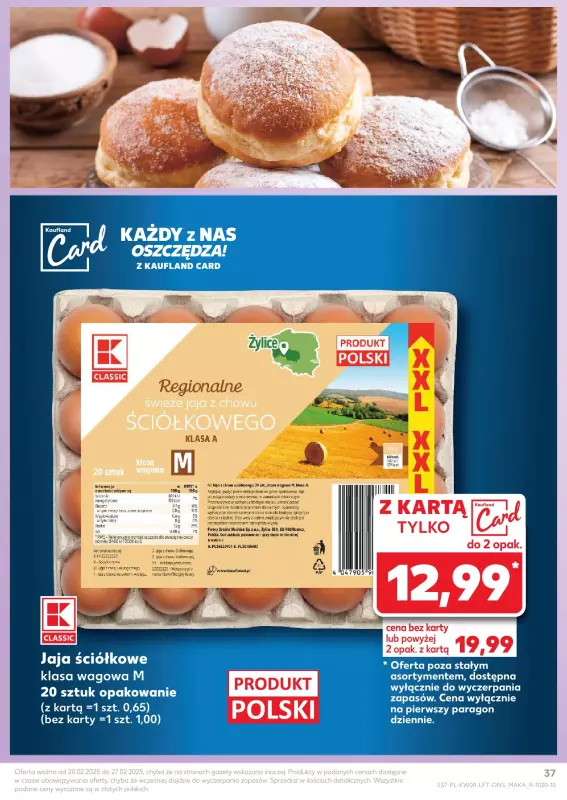 Kaufland - gazetka promocyjna Oferta Kaufland od czwartku 20.02 do środy 26.02 - strona 37