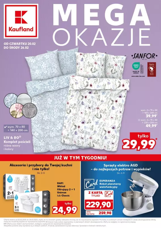 Kaufland - gazetka promocyjna Oferta Kaufland  do środy 26.02