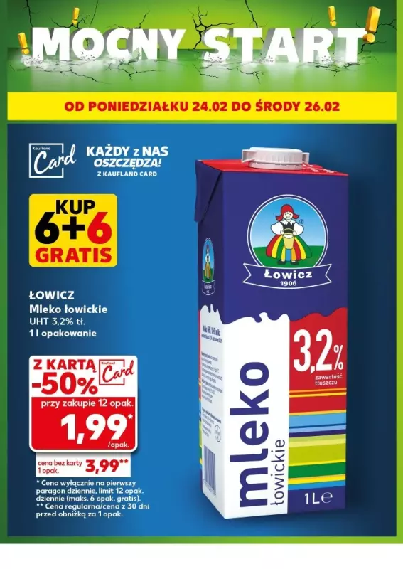 Kaufland - gazetka promocyjna Mocny Start od poniedziałku 24.02 do środy 26.02 - strona 2