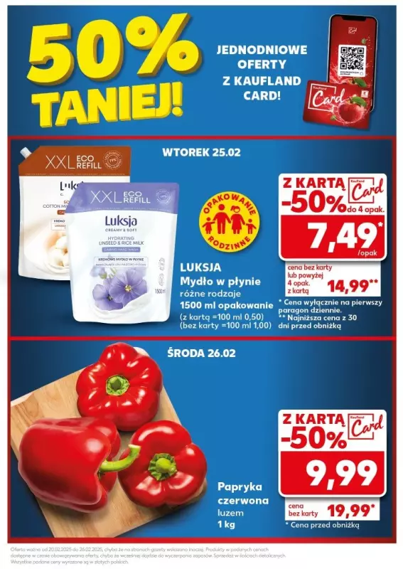 Kaufland - gazetka promocyjna Mocny Start od poniedziałku 24.02 do środy 26.02 - strona 7