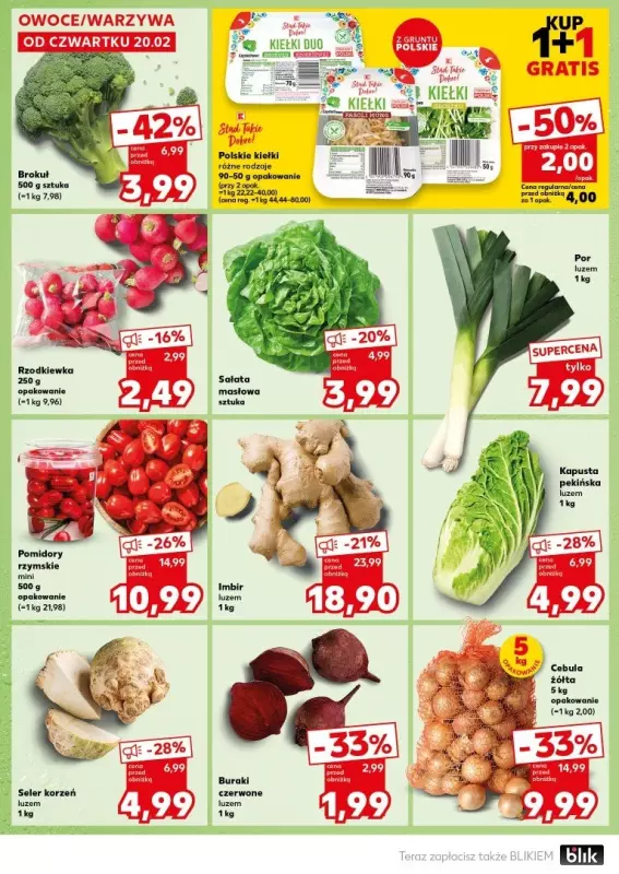 Kaufland - gazetka promocyjna Mocny Start od poniedziałku 24.02 do środy 26.02 - strona 14