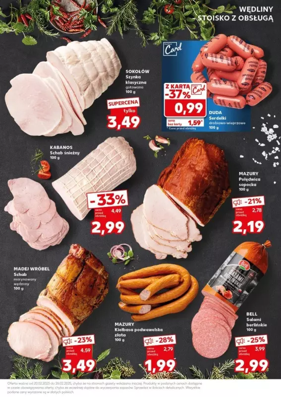 Kaufland - gazetka promocyjna Mocny Start od poniedziałku 24.02 do środy 26.02 - strona 19